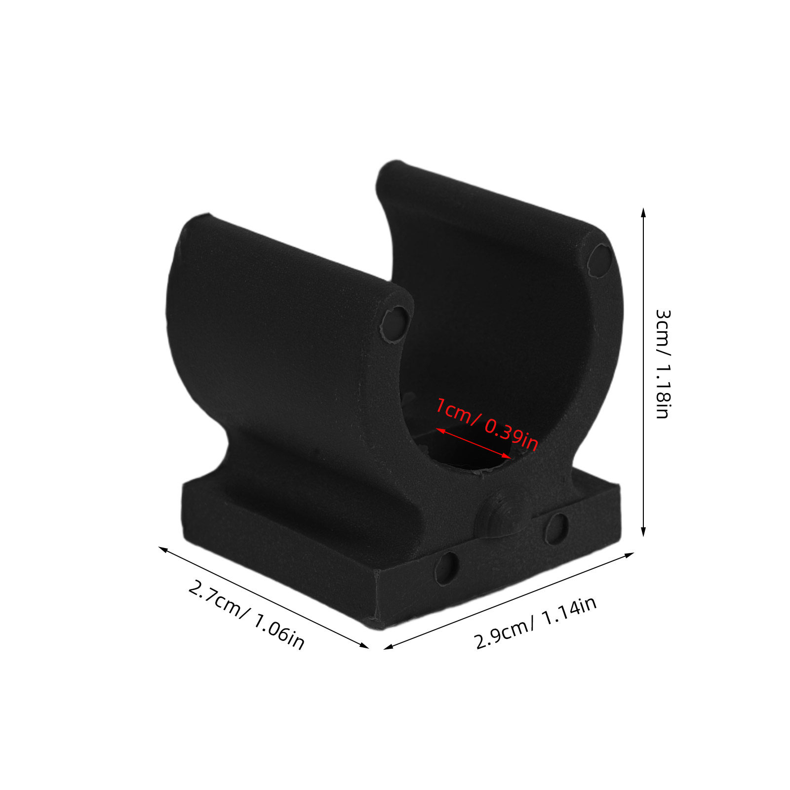 20Pcs Commode Chair Pipe Clamp - огляд і ціна Plastic Pipe Clip
