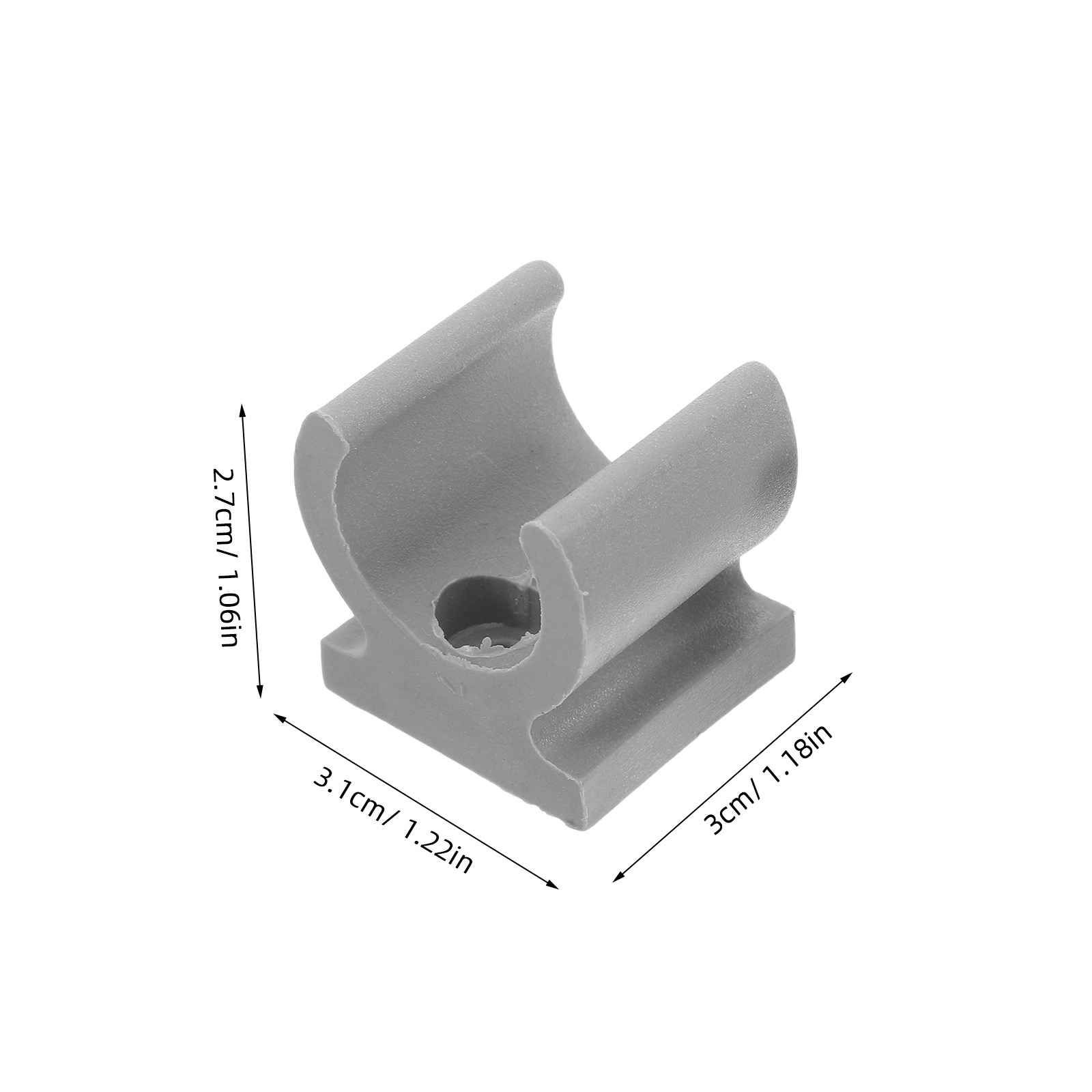 24Pcs Wheelchair Commode Chair - огляд і ціна Plastic Pipe Clip